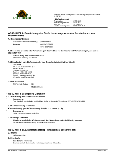4005240158418 Sicherheitsdatenblatt 2023-03 de-CH